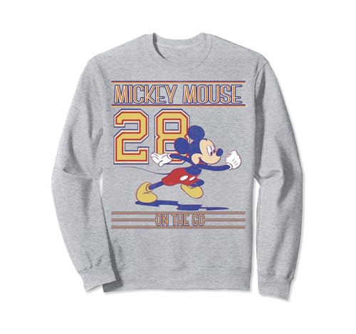 Sweatshirt Mickey Mouse Disney Pull Vintage Mickey And Friends Vêtement Casual Coton