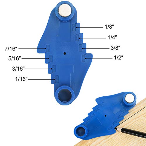 image for TSAIYOGA Center Scriber Line Scriber Woodworking Marking Offset Markin