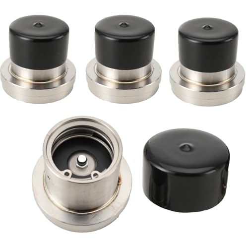 SOFEDY 4pcs Trailer Bearing Dust Cap 2.72 Inch Trailer Bearing Protectors, Wheel Hub Bearing Buddies Center Caps Protector Trailer Axle Dust Cap for Boat RV