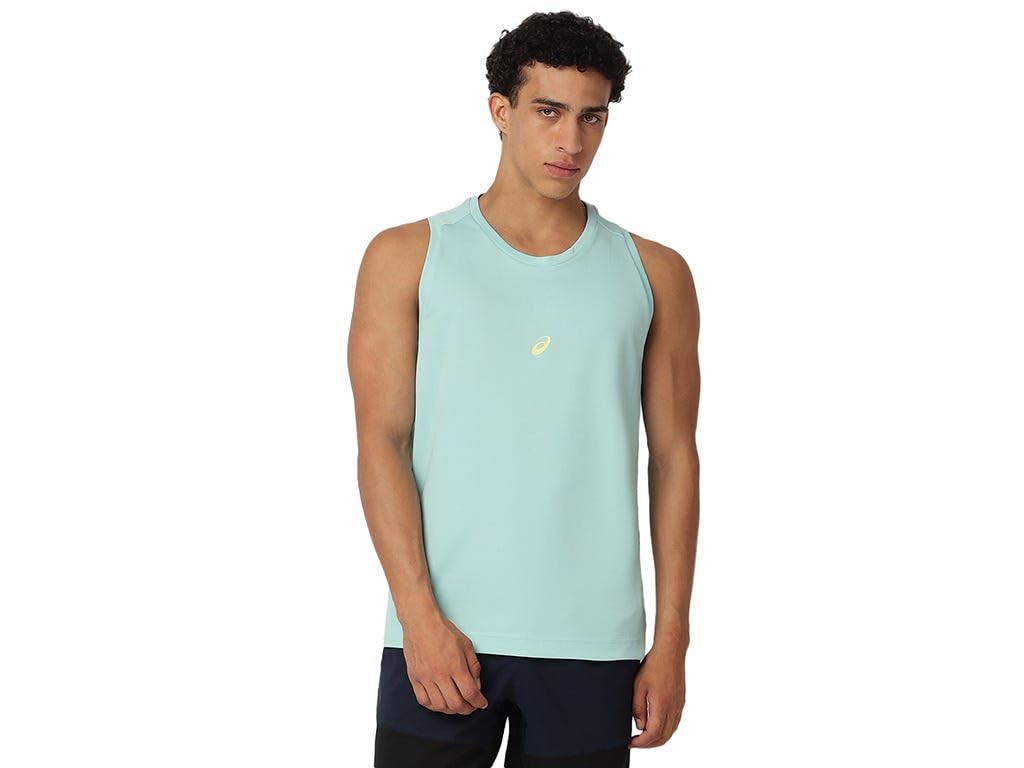 ASICS Men's Solid Regular Fit T-Shirt-picture-24