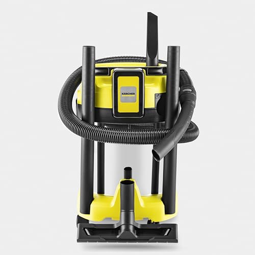 Aspirateur eau et poussières sans fil KARCHER WD 3 18 V 1720 Acier 17 sans batterie ni chargeur - vue 9