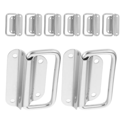 Tiradores plegables de acero inoxidable para cajas de herramientas y herrajes de muebles