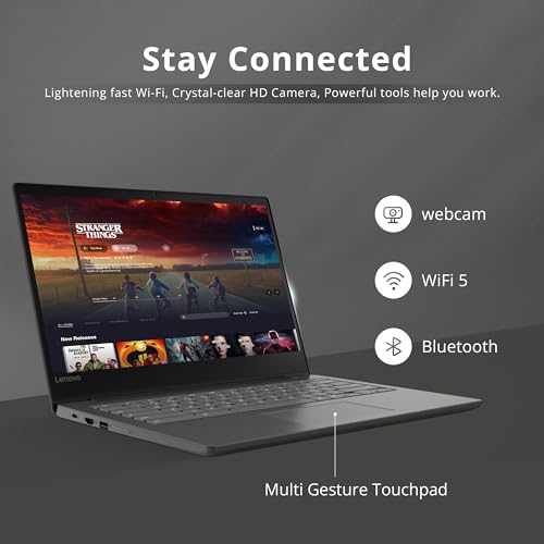 Image of Lenovo Chromebook S330 14 inch HD Business Laptop, MediaTek MT8173C Processor, MediaTek Integrated Graphics, 4GB LPDDR3 RAM, 32GB eMMC, Wi-Fi 5, HD Webcam, Chrome OS, Black, 128GB Hotface USB Card
