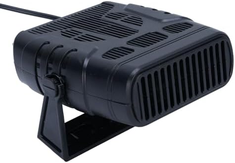 Upgraded Solar Heater for Chicken Coop, 30W Portable Greenhouse and Dog House Rechargeable Sun Panel Kit, Solar Powered Heater for Drying Heating Pet House Warm Wind Gear