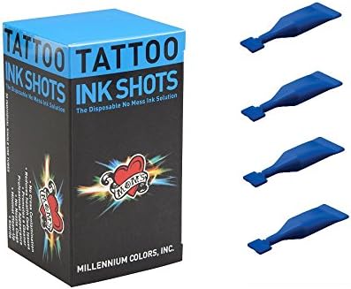 30 Blue Balls Ink Shot, Millennium Moms Tattoo Ink Shot