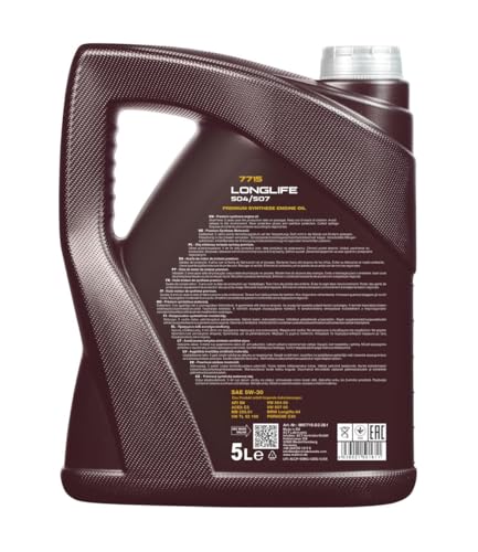 MANNOL 7715 Longlife 504/507 5W-30 5 L