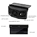 SELLMORE Solar Powered Car Ventilator, Solar Powered Car Exhaust Fan, Car Radiator,Eliminate The Peculiar Smell Inside The Car and Can Be Used for General Types of Cars (Black)