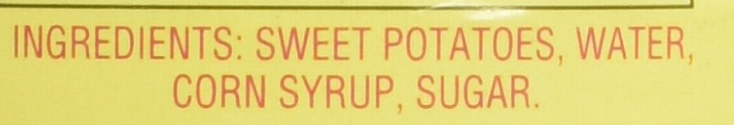 Bruce's, Yams, Cut Sweet Potatoes in Syrup, 15oz Can (Pack of 6) (Choose Can Sizes Below) (15oz Can)
