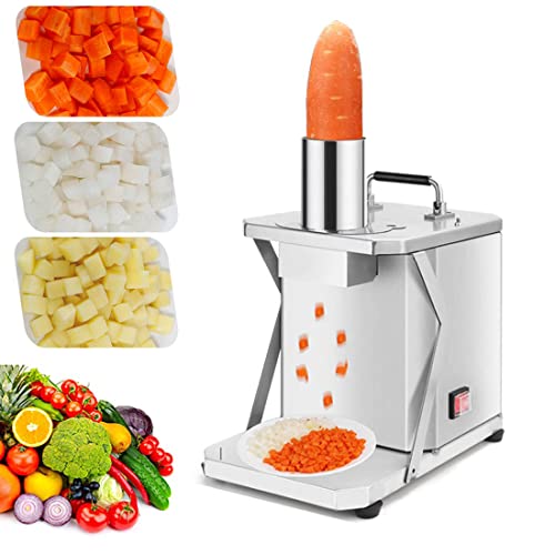 Máquina eléctrica comercial para cortar verduras 200W