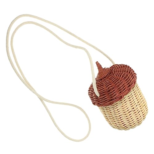BESPORTBLE Umhängetasche Strandtasche Gewebte Tasche Damenhandtasche Eichel-Gewebte Korbtasche Rattan-Kindertasche Stroh Miss Plant Umhängetasche Strandtasche BESPORTBLE Umhängetasche Strandtasche Gewebte Tasche Damenhandtasche Eichel-Gewebte Korbtasche Rattan-Kindertasche Stroh Miss Plant Umhängetasche Strandtasche
