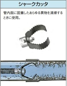 リジッド 排水管掃除機用交換先端ツール 92500 1342 カンツール 排水管掃除機用交換先端ツール ドロップ・ヘッド(10