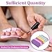 YBEATY Heart Sponge Toe Separators Set Soft Durable Premium Pedicure Tool for Polishing Pedicure Manicure Coating Gel Painting Nail Art Beauty Accessories, Colorful
