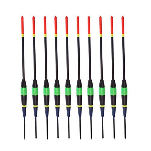 Agape 10pcs/Pack Fishing Floats Set Bouy Bobber Flutuador for Fishing Waggler 3g Wood Float OEM Factory Store 23204