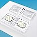 Kohree 12V Led 640 Lumens RV Ceiling Double Dome Light RV Interior Lighting for Trailer Camper with ON/OFF Switch, Natural White 4000-4500K, 48X5050SMD (Pack of 2)