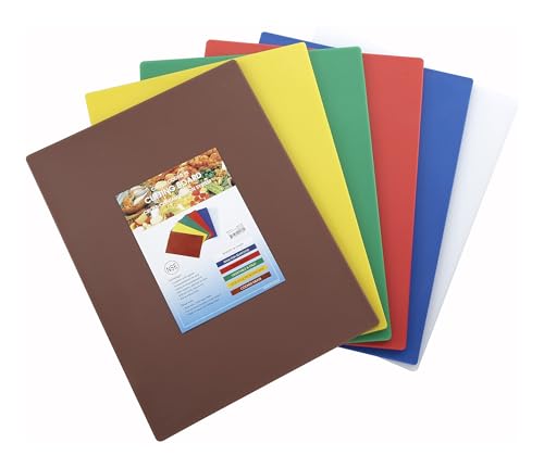 Tabla de cortar plástica Winco 20,47x15,94x4,21 in miniatura 1