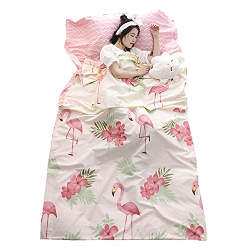 TRIWONDER Sleeping Bag Liner Camping Sheet Travel Sheet Cotton Lightweight Sleeping Sack for Camping Traveling Hotels Backpacking