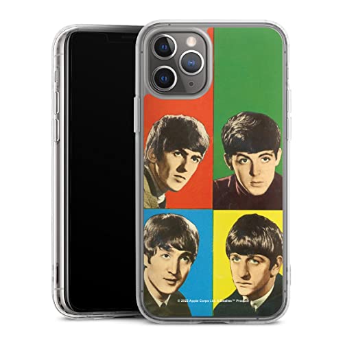 DeinDesign Coque magnétique Coque avec MagSafe Compatible avec Apple iPhone 11 Pro Rock ‘n’ Roll Visages The Beatles - Les Beatles, Paul McCartney, John Lennon, RIngo Starr, George Harrison DeinDesign Coque magnétique Coque avec MagSafe Compatible avec Apple iPhone 11 Pro Rock 'n' Roll Visages The Beatles