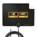 Channel Master FLATenna - Indoor Digital HDTV Antenna, 12' Coaxial Cable, Superior Reception Range & Signal Reliability, Supports 4K Smart TVs, OTA Broadcast & NextGen TV, Easy Install
