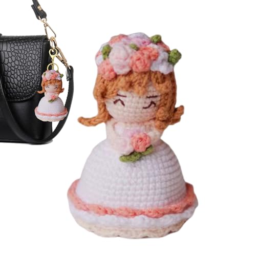Ramo de flores de ganchillo, muñeca de punto reversible hecha a mano 2