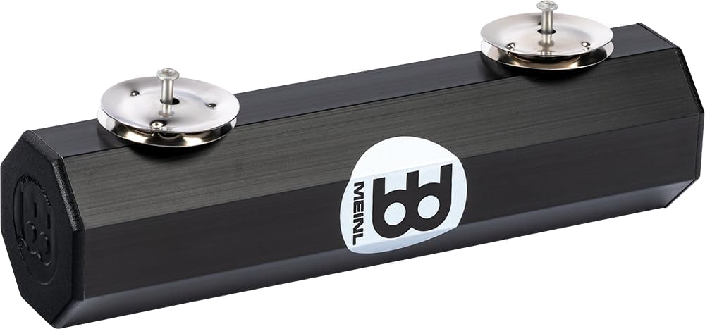 Meinl Percussion JS88BK Octagonal Aluminum Jingle Shaker, Black