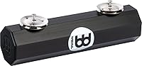 Vista 1 de Meinl Percussion JS88BK Octogonal Aluminio Jingle Shaker, Negro