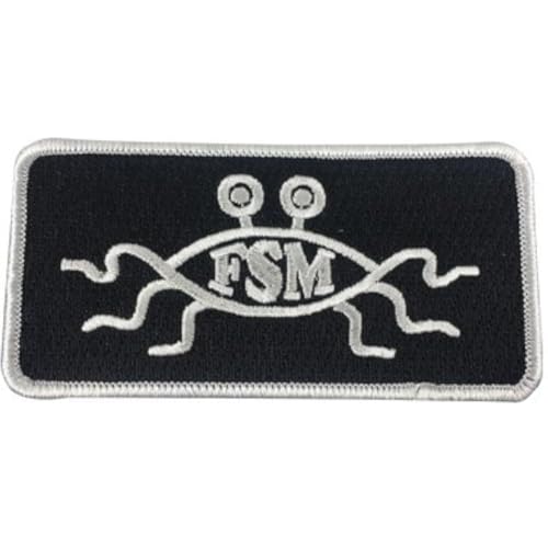 FSM Flying Spaghetti Monster Embroidered Patch - [4