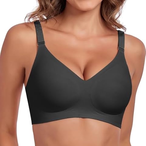 Litthing Wireless Support V Bra for Women Cover