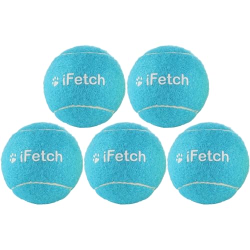 iFetch Mini bolas de tênis para cães pequenos e médios, pacote co...
