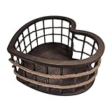 Hjdlhx Photography Props Basket Wooden Basin Posing Basket for Newborns