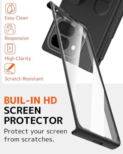 Coque Google Pixel 10 Pro protège charnière et stylet S Pen - 2