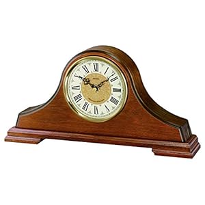 Seiko Clocks Wooden Mantel Clock QXJ013B
