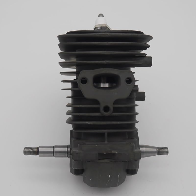 Części ogrodowe 38MM i 40mm cylinder silnika tłok zestaw wału korbowego pasuje do Husqvarna 137 142 piła łańcuchowa odbudowa silnika części zamienne do silnika narzędzie Części ogrodowe (Color : HUS
