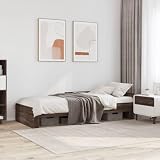 Sommier à lattes intégré et grilles latérales sécurisées. Le cadre de lit est équipé d'un sommier à lattes en contreplaqué qui aère et soutient le matelas de manière optimale. En outre, le lit dispose de barrières latérales pratiques qui conviennent particulièrement aux chambres d'enfants et empêchent les enfants de tomber pendant leur sommeil.
