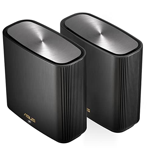 ZenWiFi XT9 2 Pack, Sistema WiFi 6 Mesh con Mobile Tethering, alternativa ai Router 4G 5G, Tribanda AX7800, fino a 530 m2, WiFi a 7,8 Gbps, 3 SSID, sicurezza di rete, porta 2,5 G - Powerline - Immagine 9