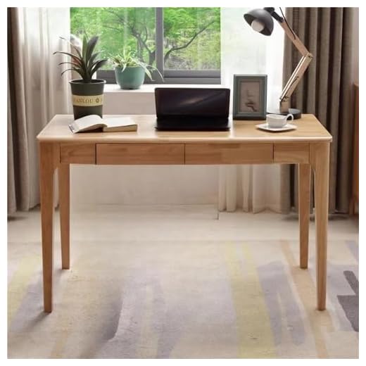 ODCVKRT Solid Wood Desk for Small Spaces
