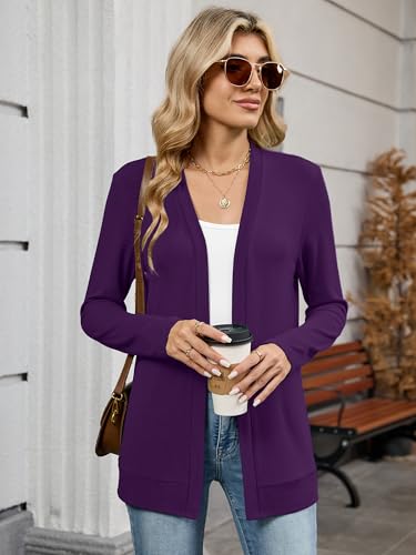 Image of Heymoments Cardigan for Women Long Sleeve Lightweight Sweaters