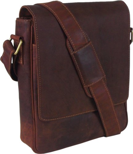 Unicorn #7F Umhängetasche, Echtleder Cover