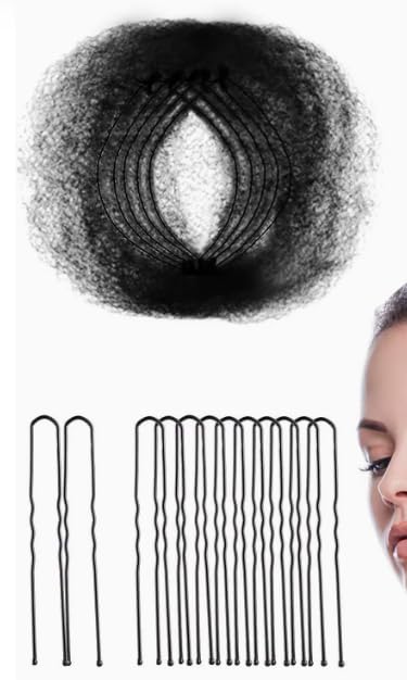 Retine Per Capelli Usa E Getta 50 Clip A Forma Di U, Leggere Traspiranti, Vestibilità Elastica