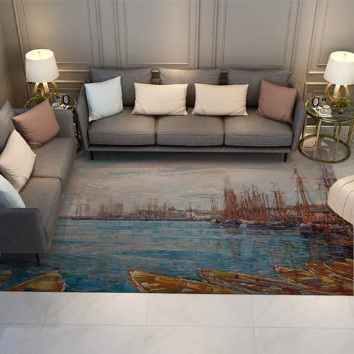 Tapis moderne doux pour sol froid | Solution entree et cuisine 60x120cm