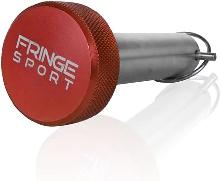 FringeSport Magpin Power Rack & Squat Rack Attachment - For Home, Gym Equipment, Indoor & Outdoor Safety Magnetic Pin Attachment - Quick & Safety Pins w/Extra Security Design - Fits All Major Brands