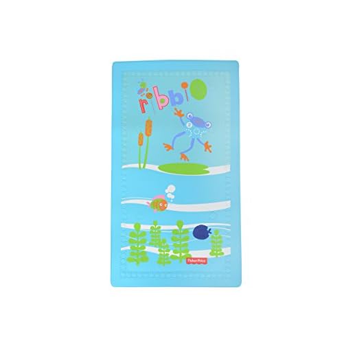 Fisher Price - Alfombrilla infantil para bañera (cambia de color con la temperatura).