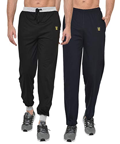 Image of Mack Jonney Men's Slim Fit Track Pants(Pack of 2)