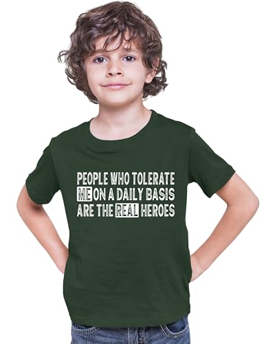 Go All Out People Who Tolerate Me On A Daily Basis are Heroes Mens Women Youth T-Shirt
