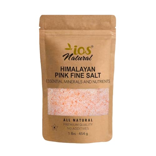 Sal rosa fina natural IOS Natural 1 lbs miniatura 1