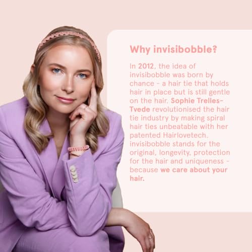 invisibobble HairHalo The Adjustable Headband - True Dark Sparkle - Hairbands Made for Everyone -Worn All Day with No Pain or Uncomfortable Pressure