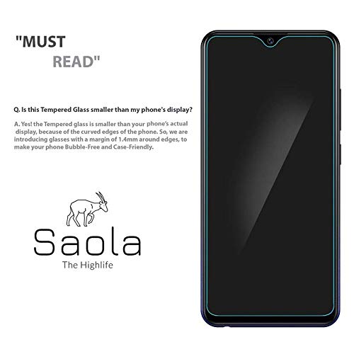 Image of Saola HD+ Front And Back Tempered Glass For Apple Iphone 7 Plus - Comes with One Minute Easy Installation Kit & Wipes. (Back is Not Glass, Its a Flexible Protector)