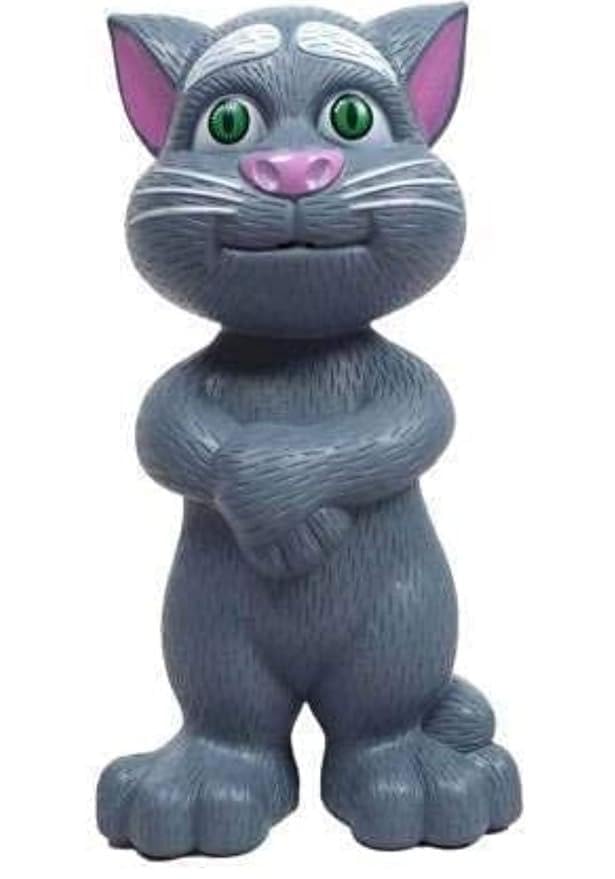 SPOKID Intelltigent Talking Tom Cat Toy | Electronic Voice Recording Toy for Kids (Grey) (B0CN74SSWJ) Amazon Price History, Amazon Price Tracker