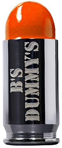 B's Dry Fire Snap Caps - A.K.A. B's Dummy's - Dummy 380 Auto Training Caps (7 Pack) (Orange Nickel)