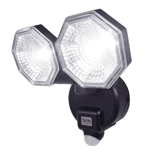 DCM LEDセンサーライト E-BL200 2灯式 Amazon | LEDセンサーライト E-BL200 乾電池式 2灯式 | DCMブランド