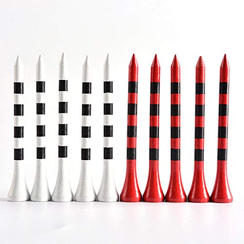 CLISPEED 100 Pcs Titular Tee de Golfe Tees de Golfe de Plástico Acessórios de Golfe Em Casa de Trein